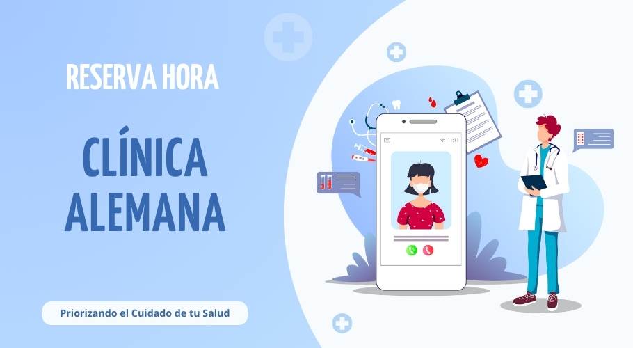 Reservar hora en la Clínica Alemana