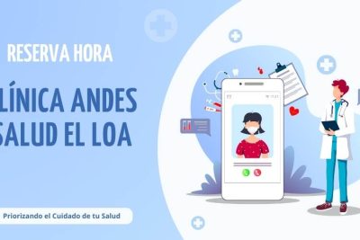 Reservar hora en la Clínica Andes Salud El Loa